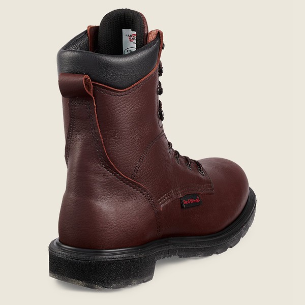 Botas de Seguridad Red Wing Hombre Vino - Supersole® 2.0 - 8-Inch Toe - 501-PYZQGA